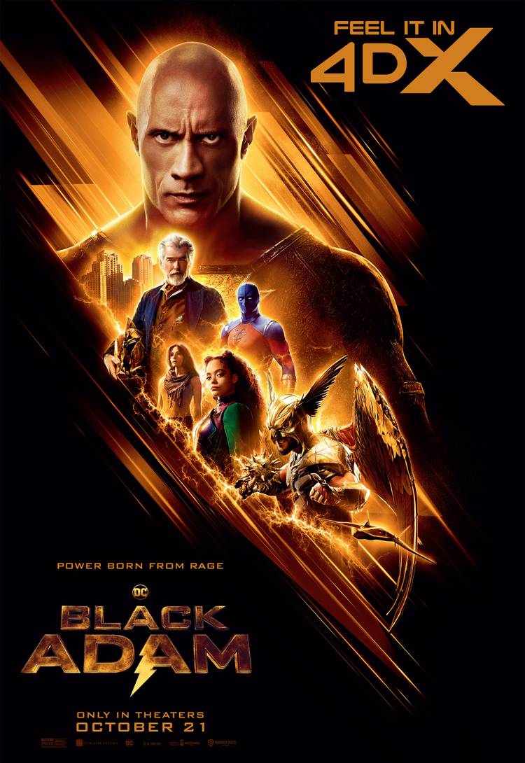 Black Adam 4DX Movie Poster Revealed [EXCLUSIVE]
