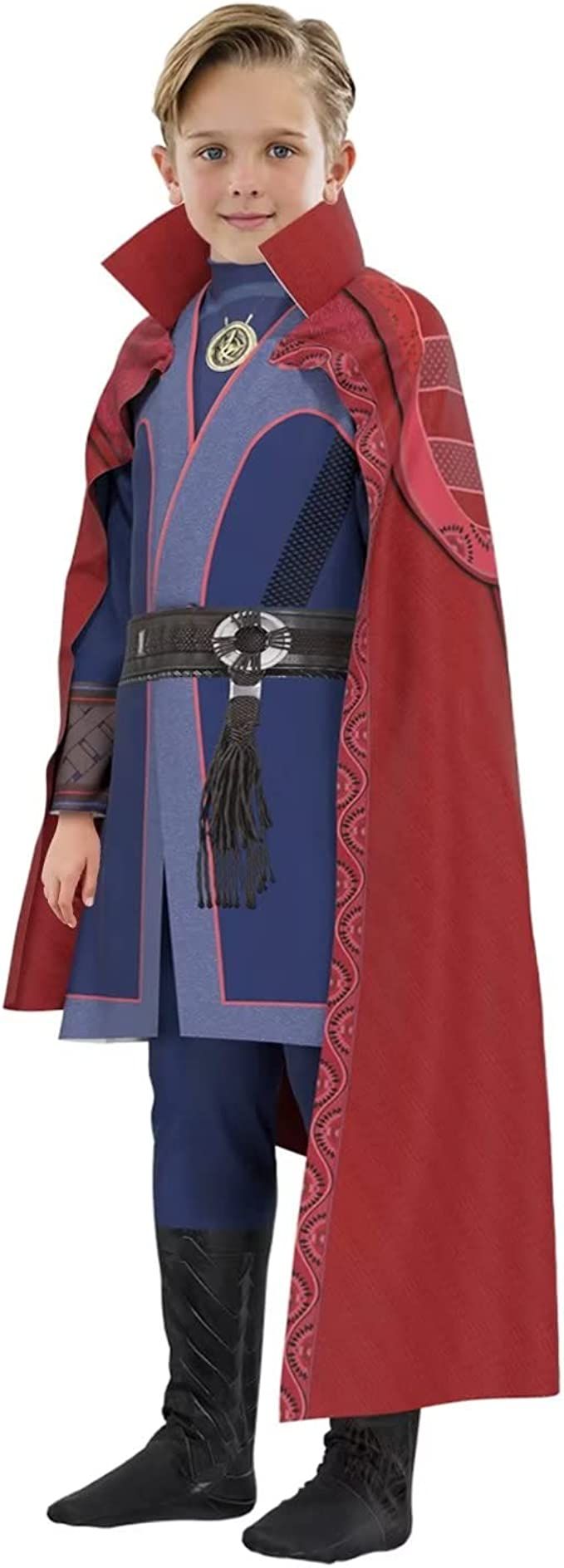 My sons Dr Strange Costume from Halloween 2019 (made from random things  from ) : r/Marvel