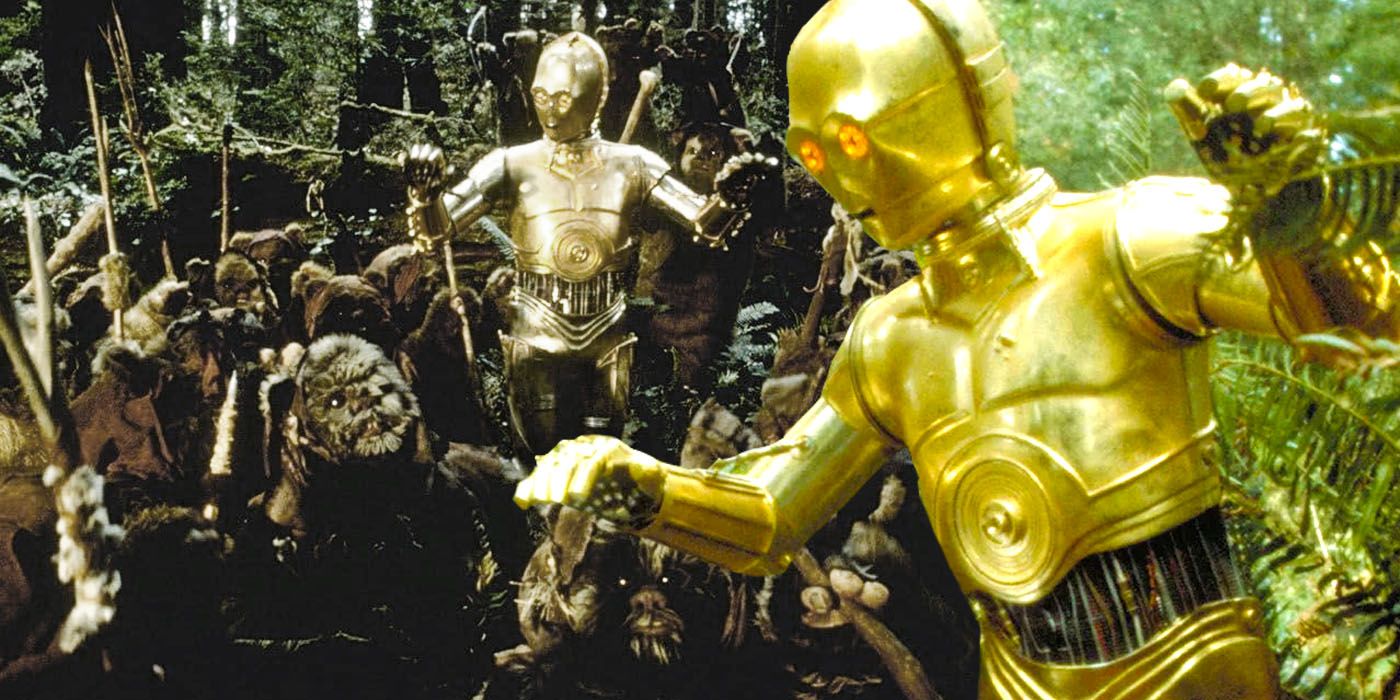 Star Wars Hints At How C-3PO Knew The Ewok Language In ROTJ