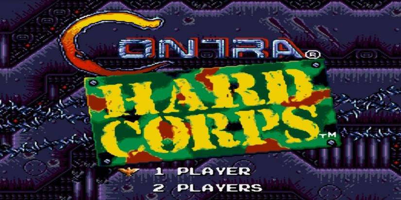 Contra Hard Corps Sega Genesis