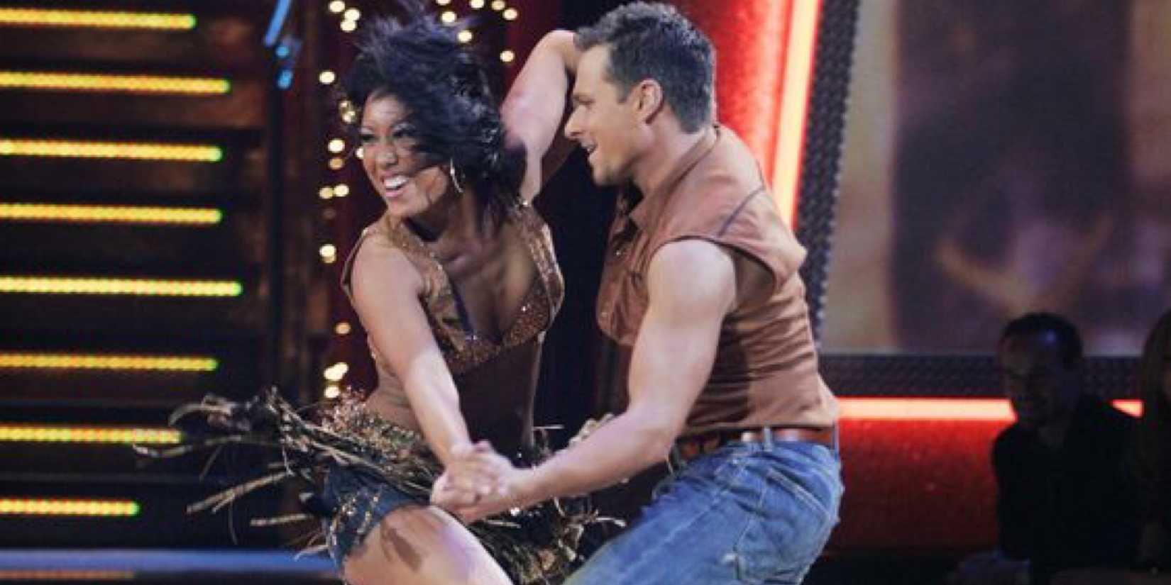 Drew Lachey and Cheryl Burke on Dancing With The Stars (Season 2)