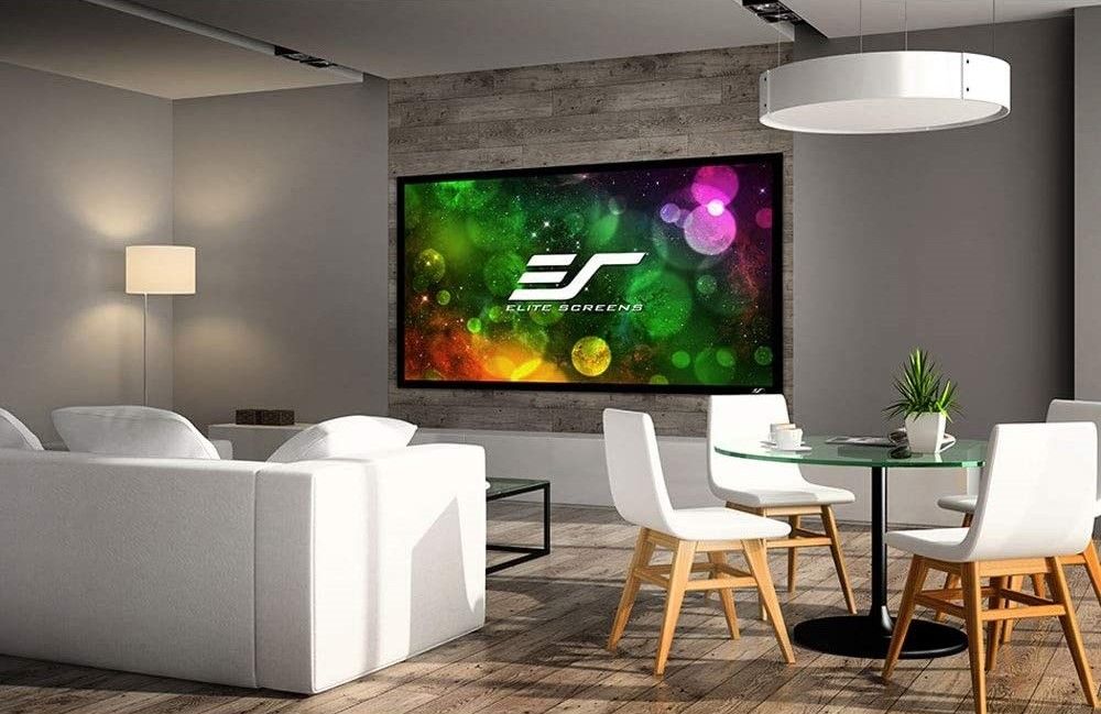 Elite Screens Sable Frame B2 120-INCH Projector Screen 2
