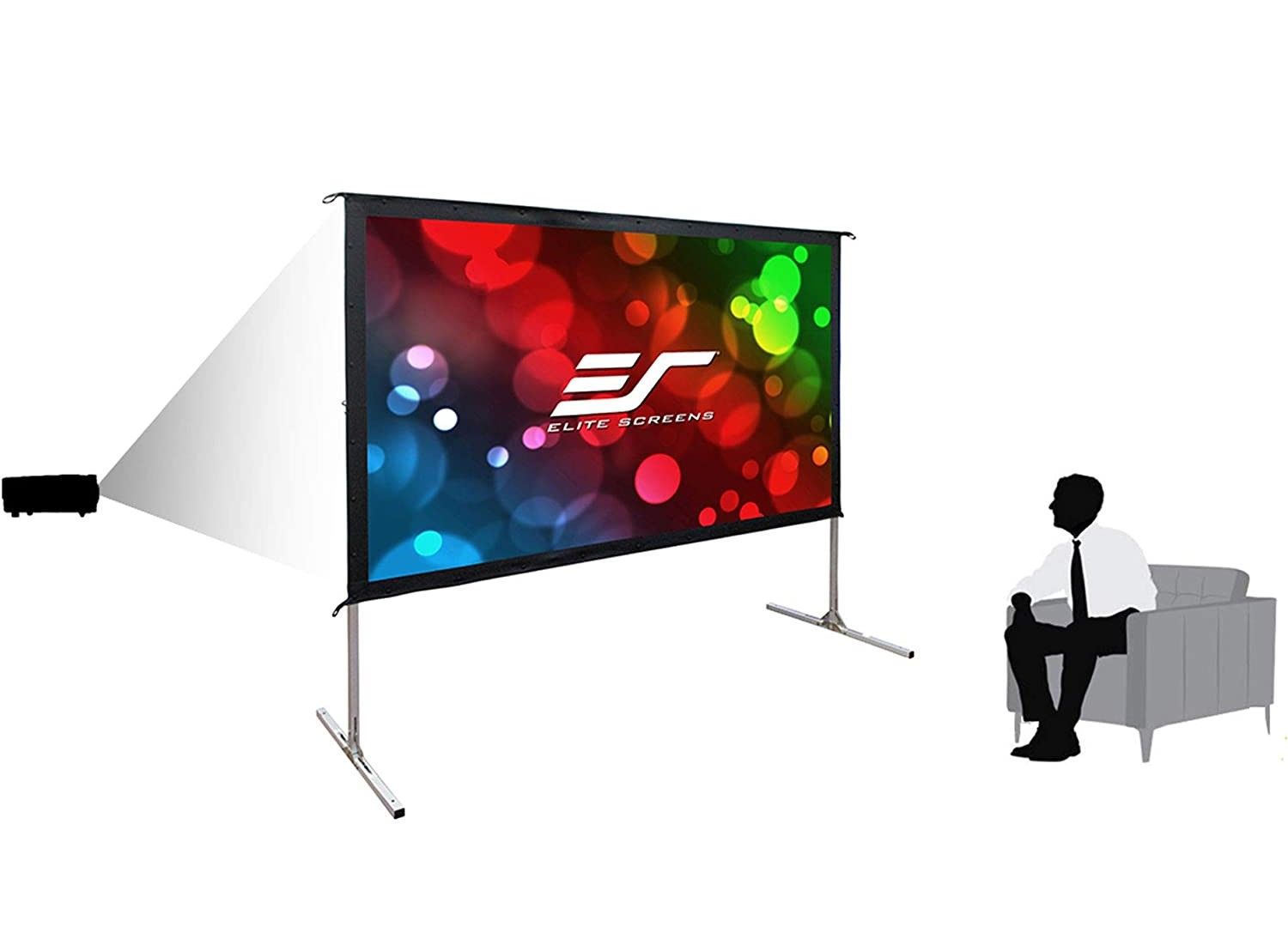Elite Screens Yard Master 2 OMS135VR2 Projector Screen 3