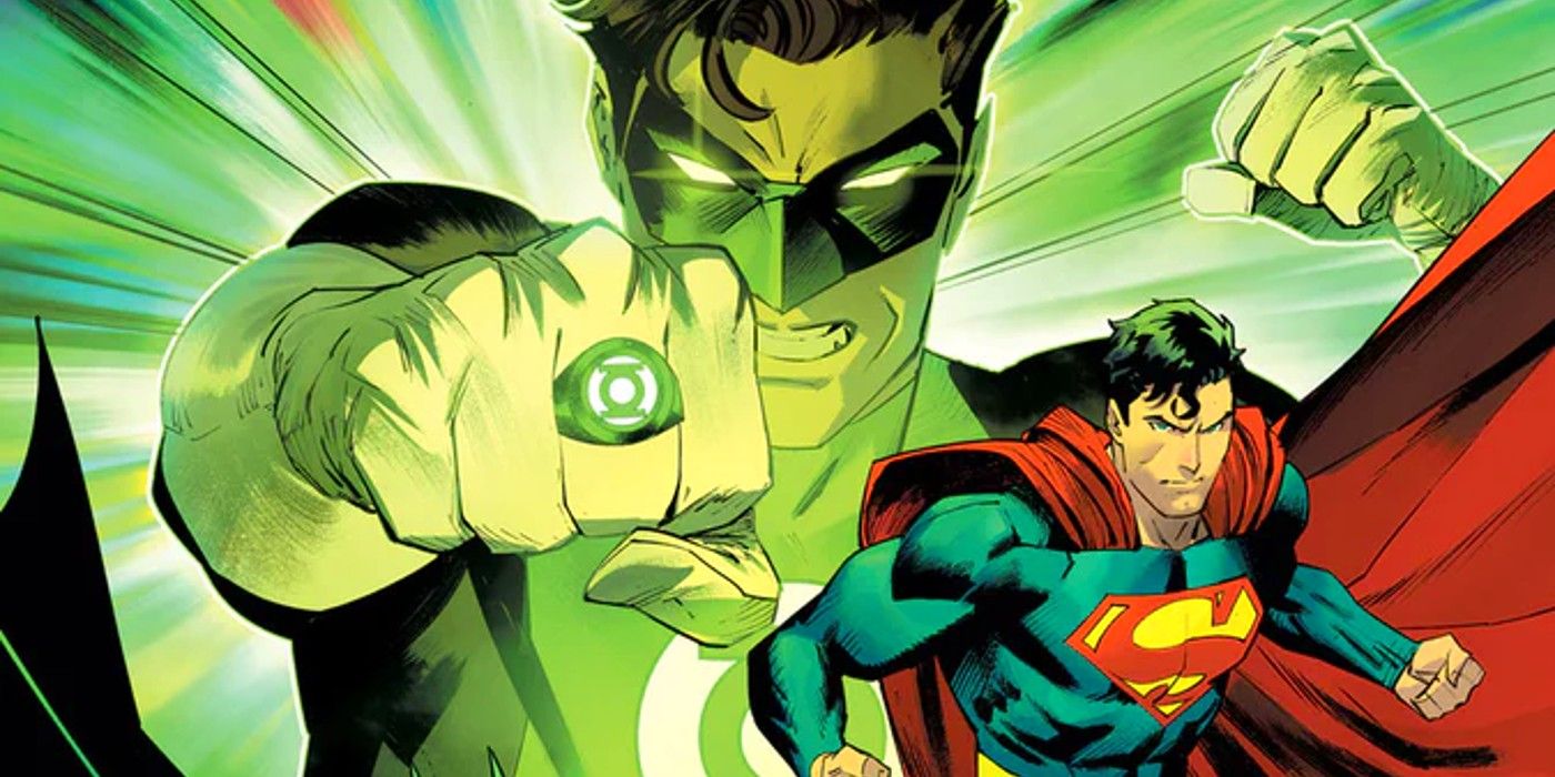 Green Lantern Can Beat Superman With Pure Power (Not Just Tricks), image size:1400x700