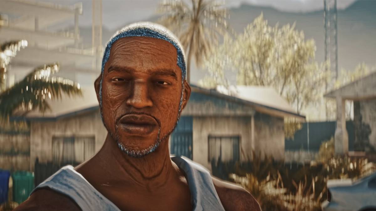 GTA: San Andreas Sequel Concept Sees CJ Return To Grove Street In UE5, image size:1200x675