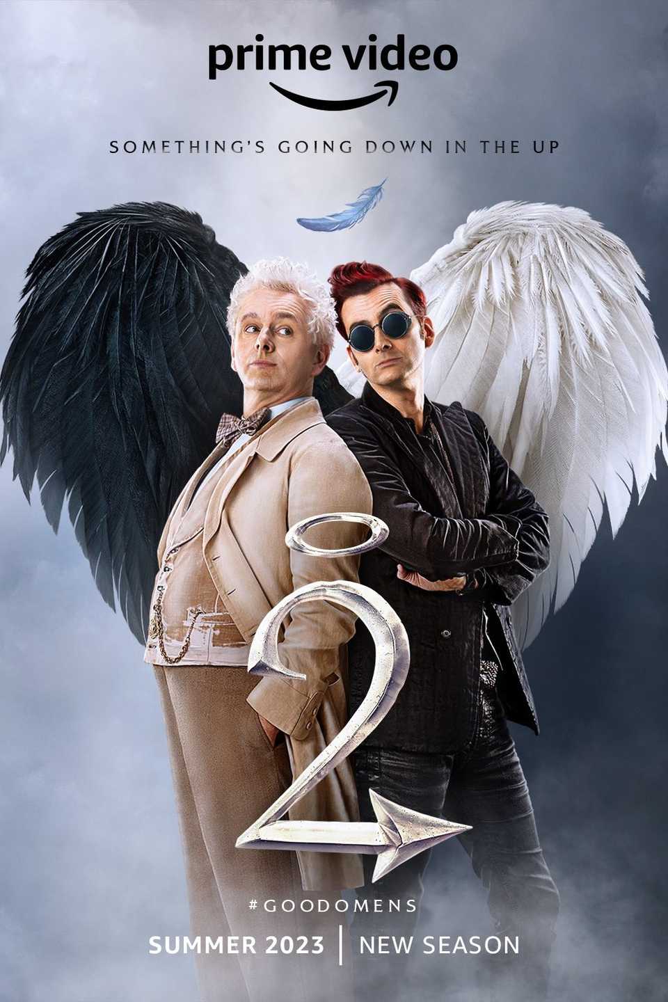 Promoção de Good Omens Season 2.