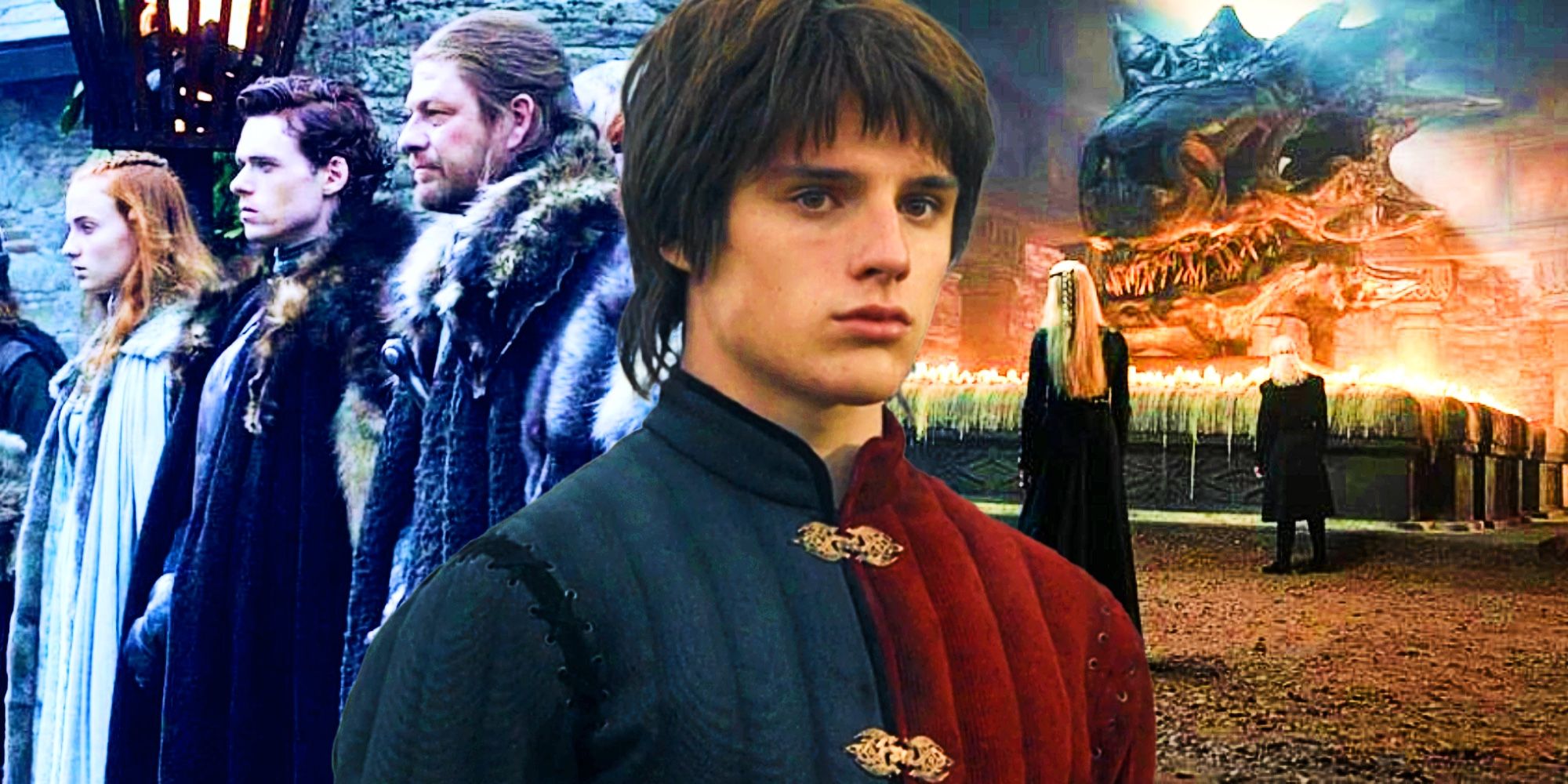 Blend of Jacaerys and Starks in House Of The Dragon Starks