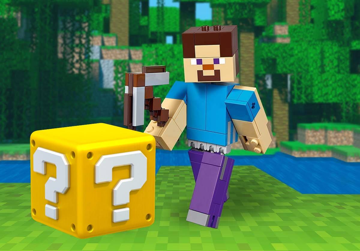LEGO-Minecraft-Steve-Question- 