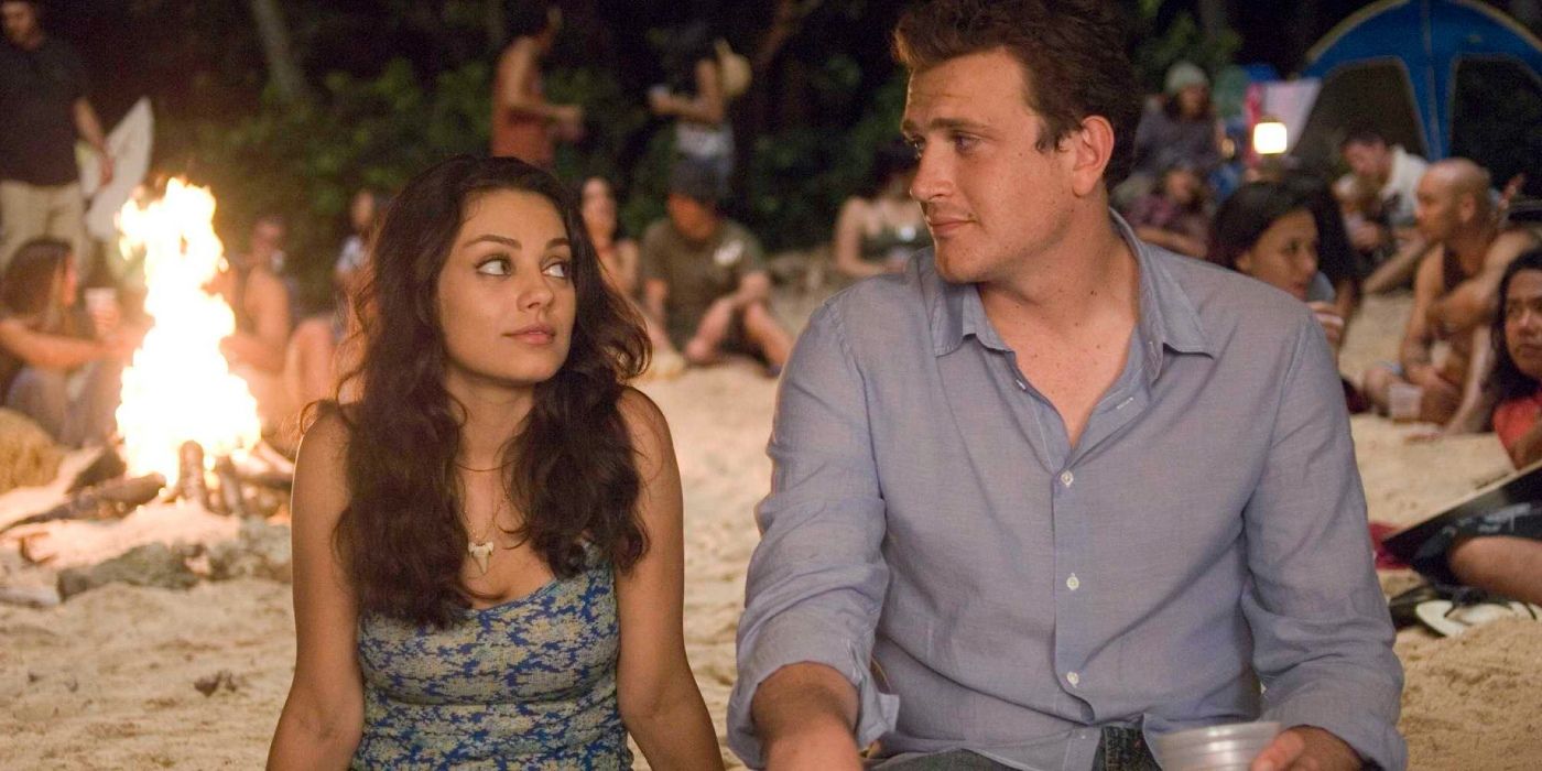 Mila Kunis and Jason Segel in Forgetting Sarah Marshall