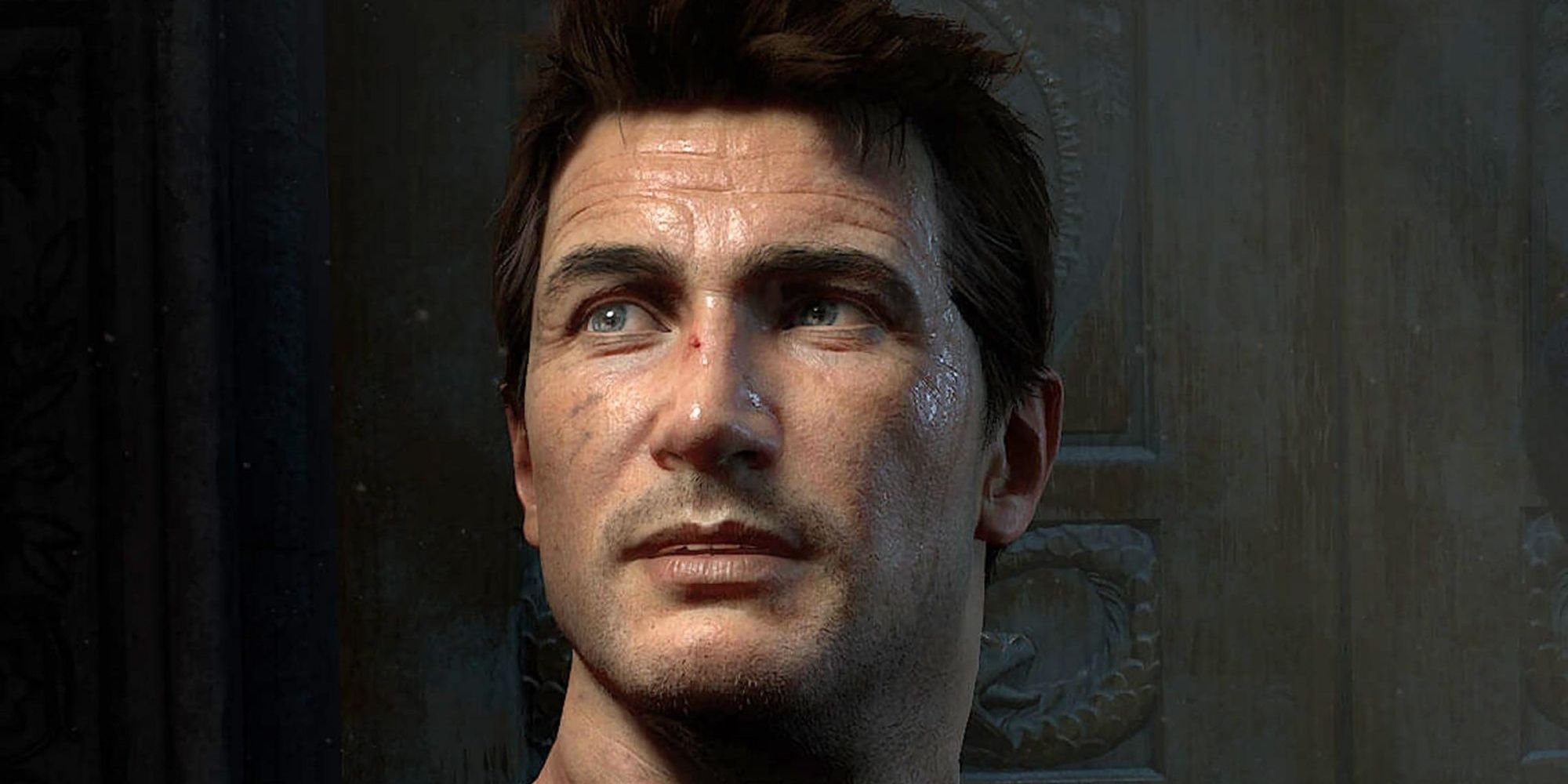 Nate looks up in Uncharted 4 