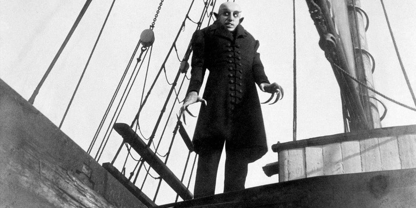 Count Orlock on a ship in Nosferatu