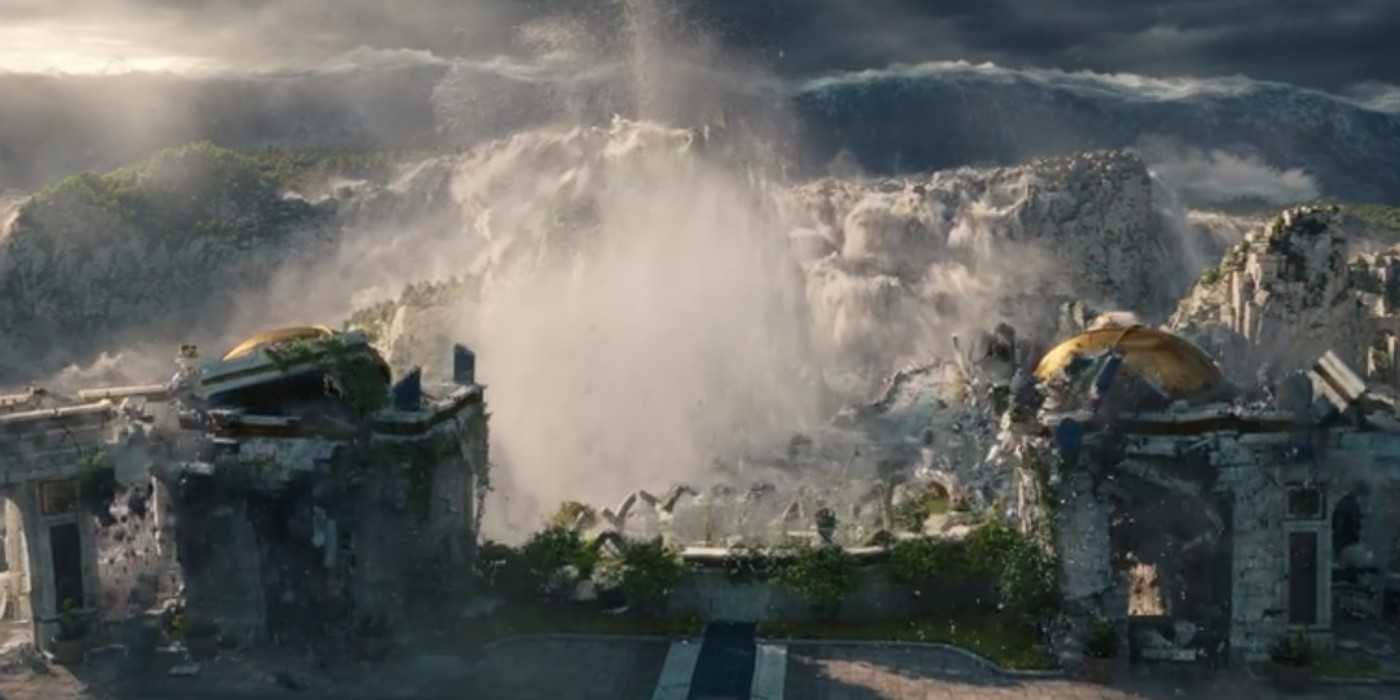 Numenor destruction in Rings of Power