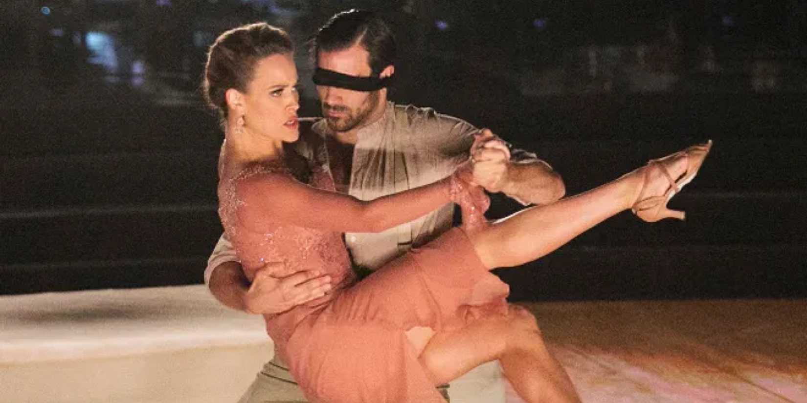 Nyle DiMarco and Peta Murgatroyd on Dancing With The Stars (Season 22)