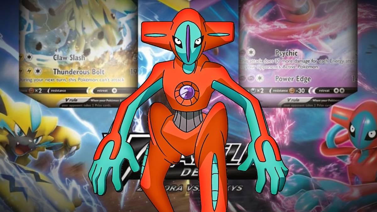 pokemon card dimensions inches Deoxys VSTAR