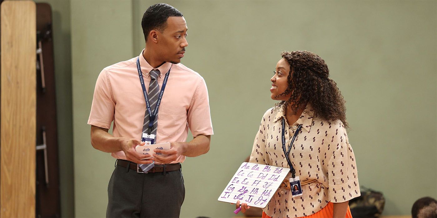 La primera pelea de Janine y Gregory en Abbott Elementary provoca el futuro romántico de la pareja