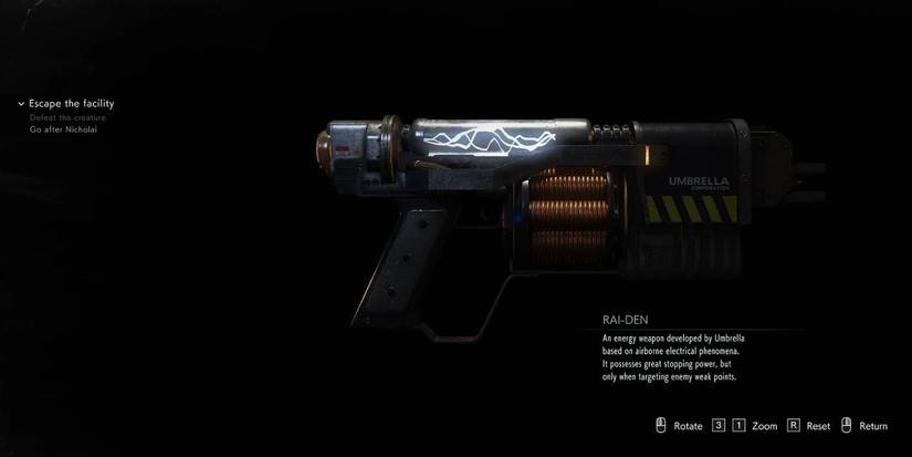 Raydan Weapons Resident Evil: 10 Most Hilariously Overpowered Weapons, Ranked