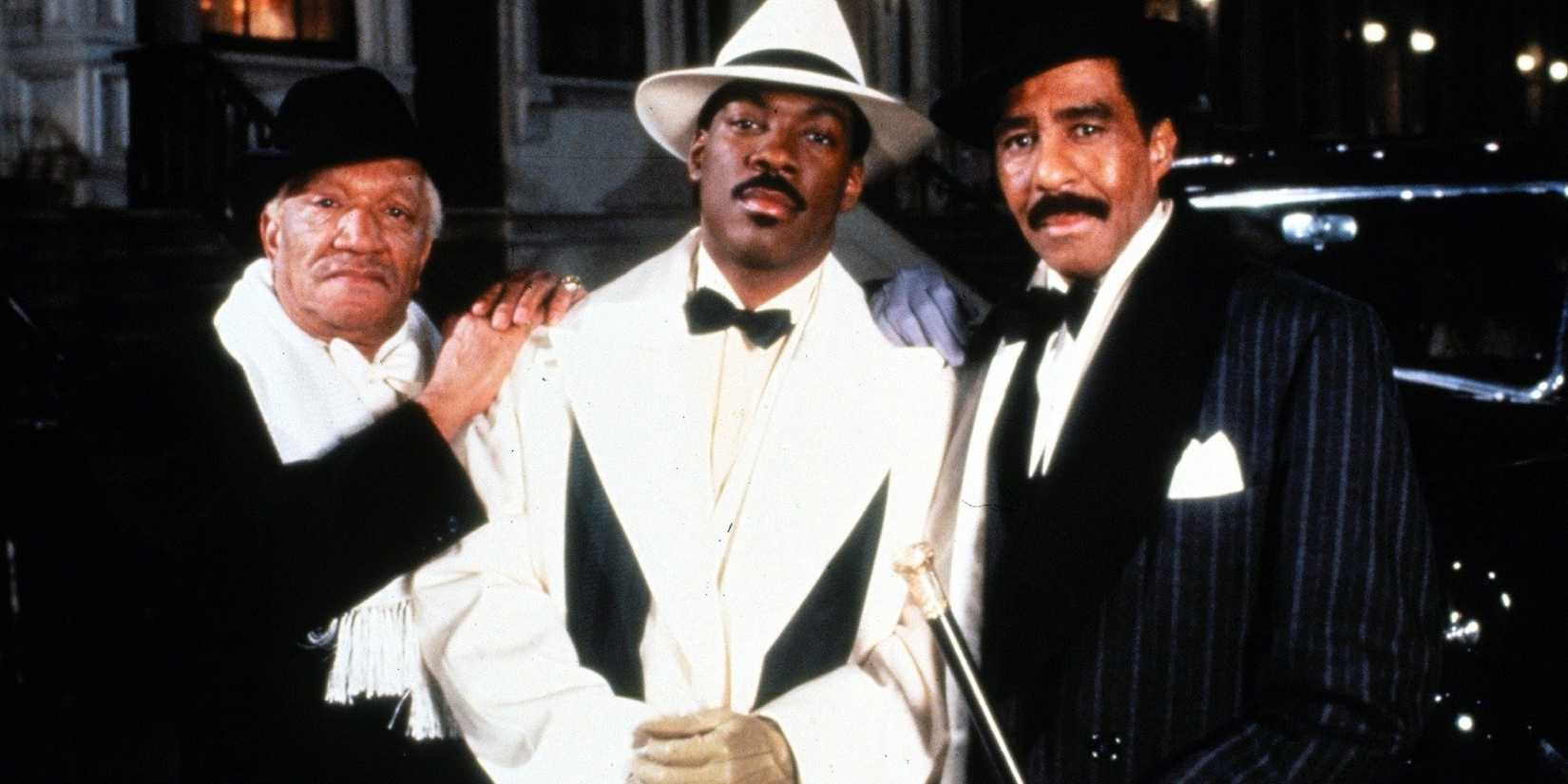 Redd Foxx, Eddie Murphy, and Richard Pryor in Harlem Nights