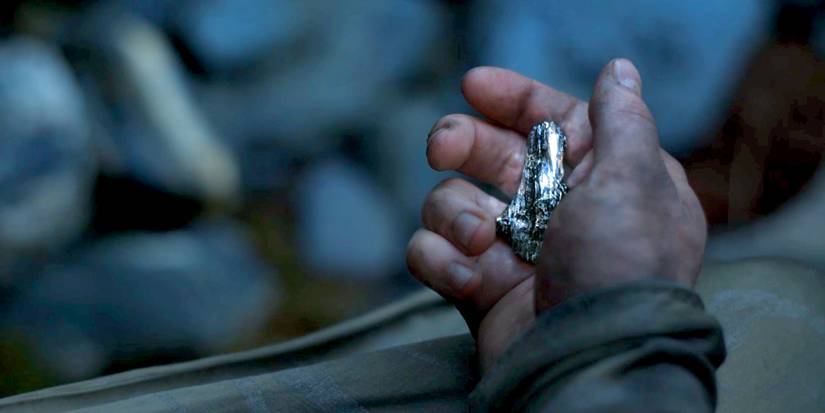 Rings of Power Elrond Holds Mithril