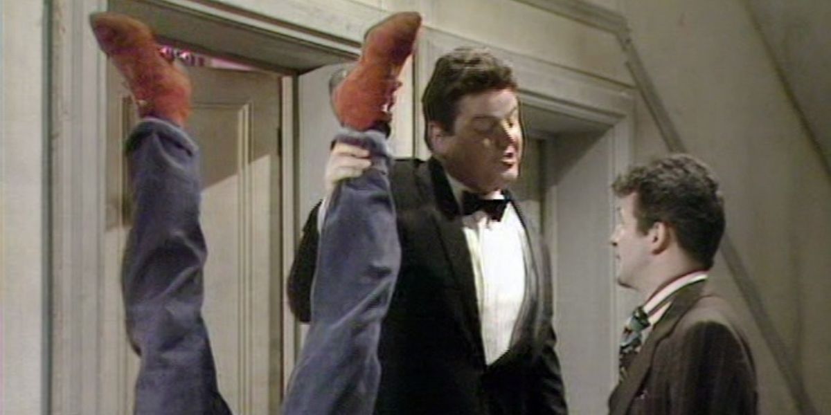 Robbie Coltrane in The Young Ones 