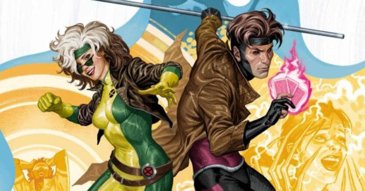 Rogue And Gambit Inks By Styles1975 By Carolcolors On