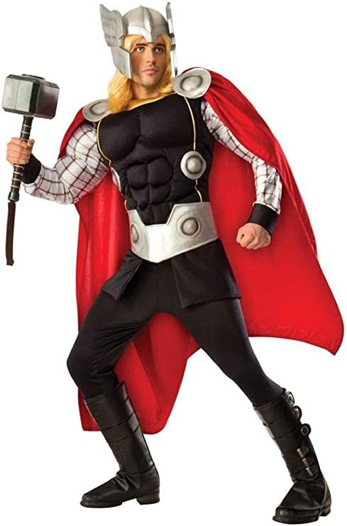 Fantasia de Thor masculina de Rubie melhor fantasia de Halloween da Marvel