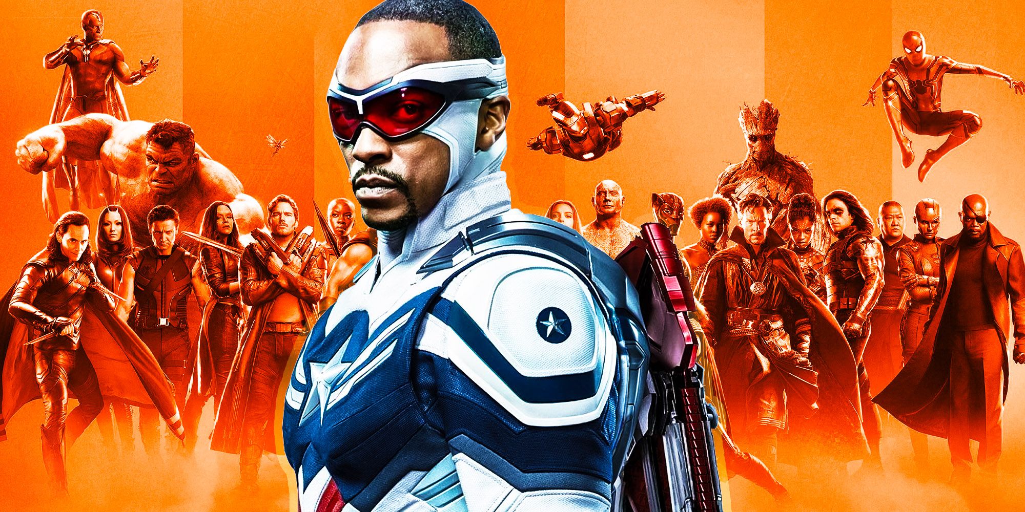 Sam Wilson Captain america Avengers secret wars