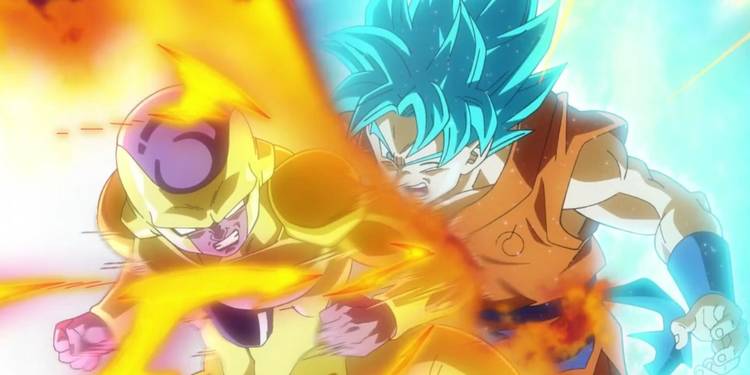 Goku vs. Golden Frieza (Dragon Ball Super Movie/Arc)