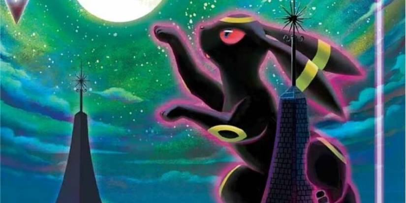 Umbreon VMAX Alt Art Secret - Pokemon TCG: Evolving Skies.