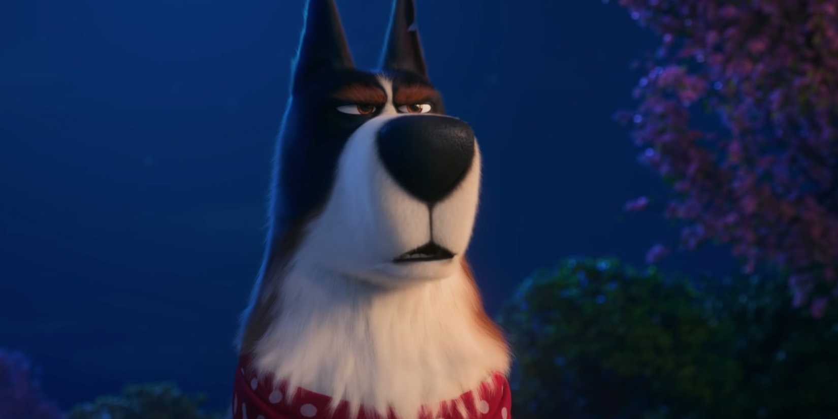 Harrison Ford dublando Rooster em O Segredo dos Pets 2