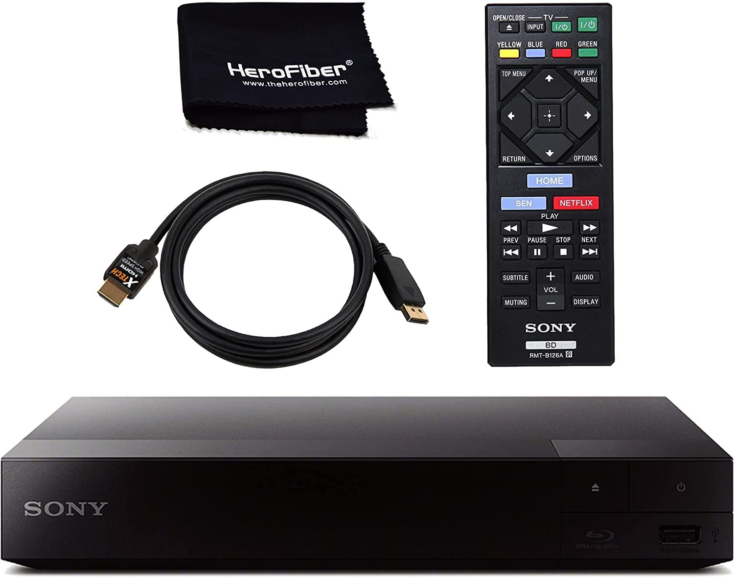 Sony 3D Blu Ray DVD Player with 4K-Upscaling, 3D WiFi 1
