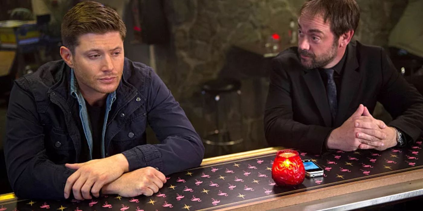 Dean sobrenatural e Crowley