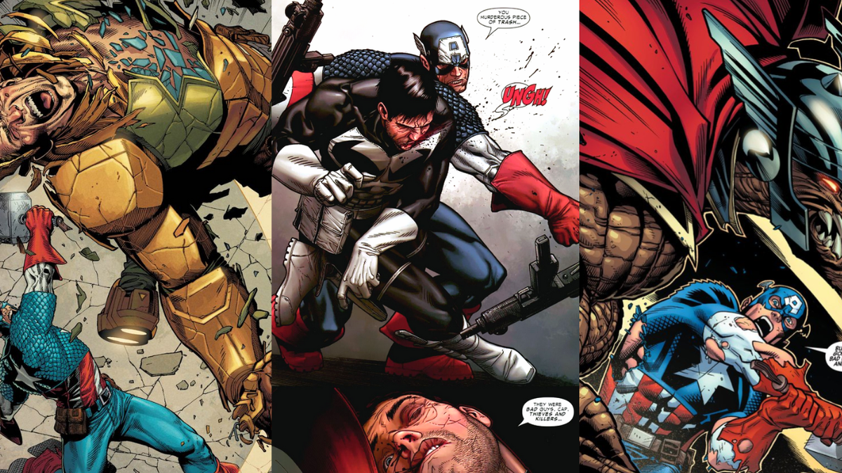 10 Most Powerful Marvel Characters That Captain America Has Beaten In A ...