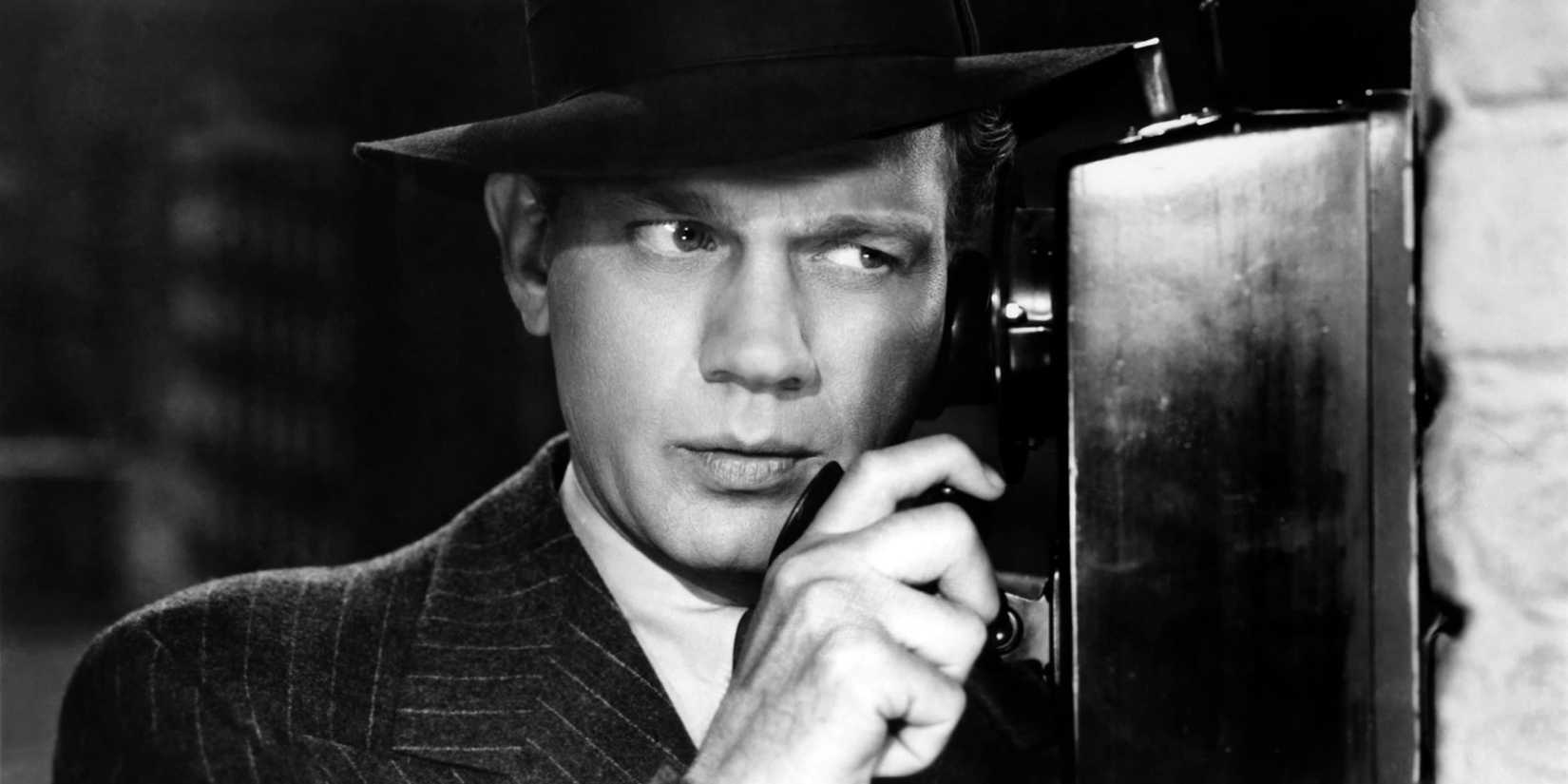 Uncle Charlie on the phone in Shadow of a Doubt