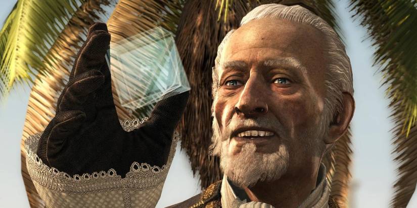 Laureano de Torres y Ayala gazes at an item pilfered from the Assassins.