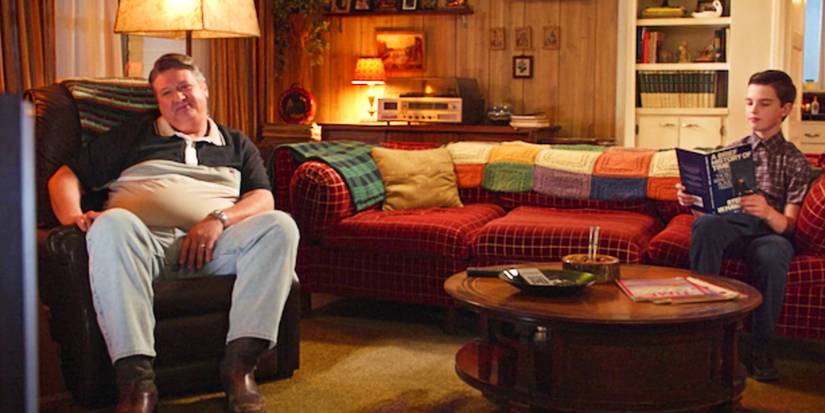 Sheldon Gator George Manipulates His Son In Young Sheldon Season 6 Episode 4 Clip