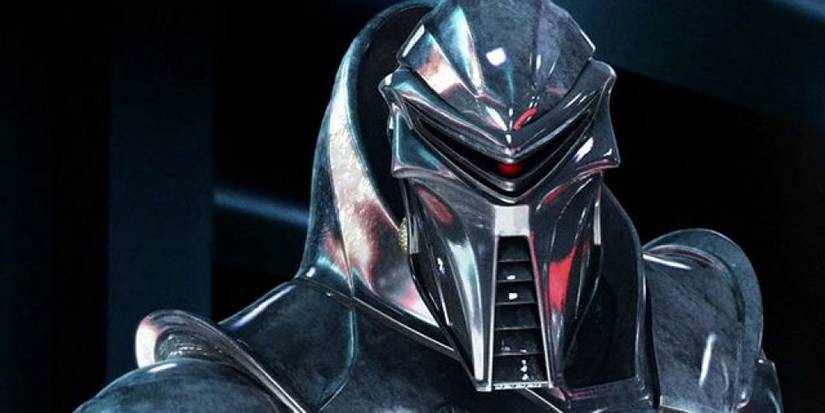 Um Cylon na versão de 2004 de Battlestar Galactica