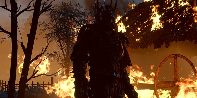 A warrior in the Nilfgaardian Connection in Witcher 3