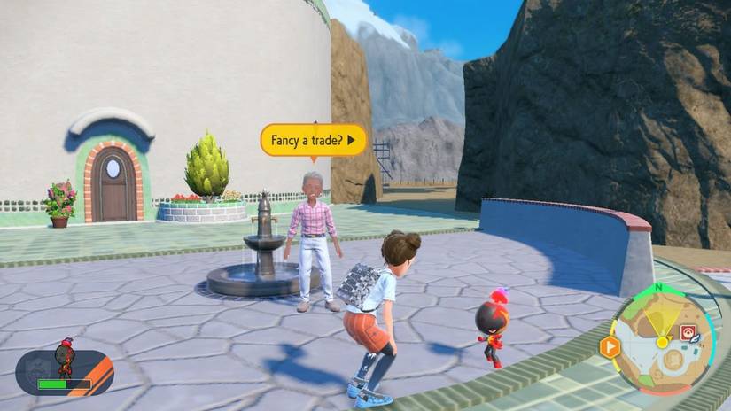 Charcadet to Armorouge, поиск NPC