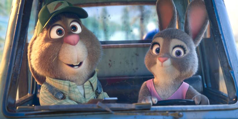 Bonnie Hopps e Stu Hopps no episódio Hopp on Board de Zootopia+