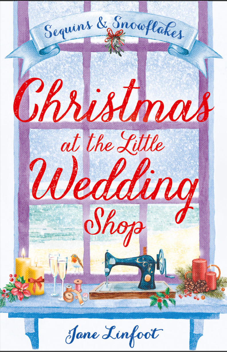Christmas at the Little Wedding Shop book cover