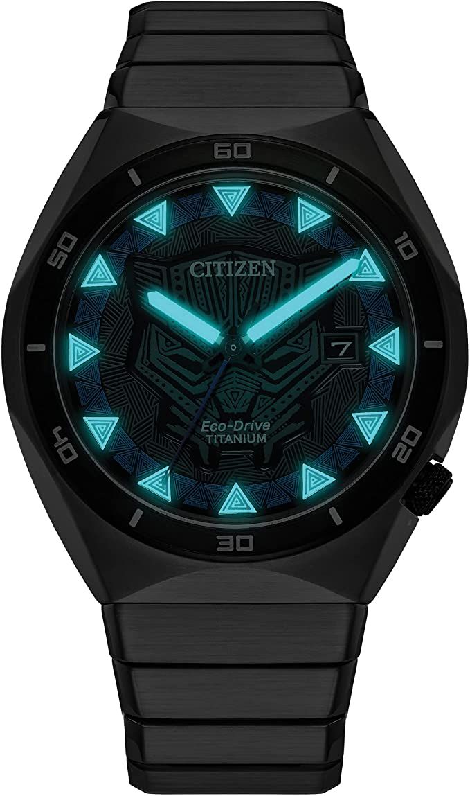 Citizen Men&rsquo;s Eco-Drive Marvel Black Panther Watch