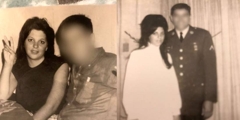 Debbie from 90 Day Fiance with her first ex husband before Colt