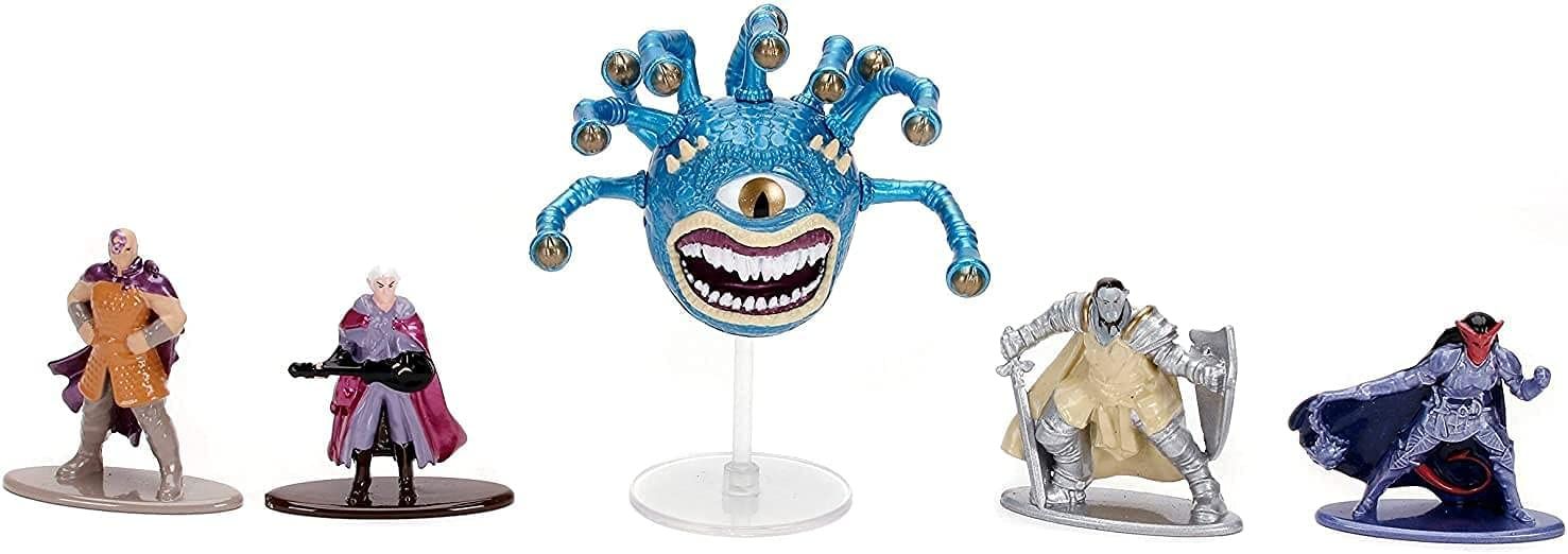 Jada Toys Dungeons & Dragons Collectible Figures 5-Pack Beholder