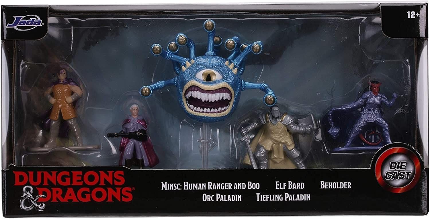 Jada Toys Dungeons & Dragons Collectible Figures 5-Pack Beholder
