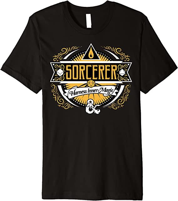 Dungeons & Dragons Sorcerer Harness Inner Magic Premium T-Shirt