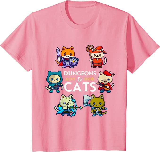 Dungeons and Cats T-Shirt 