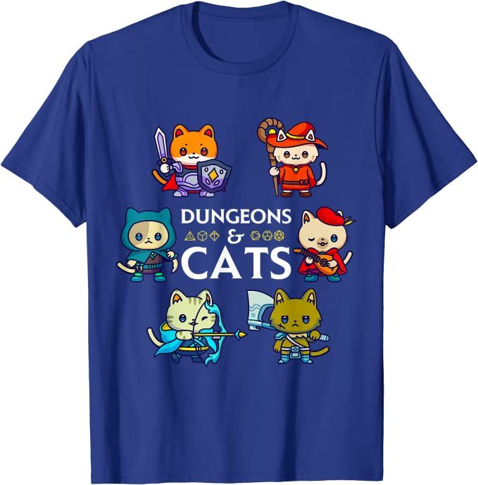 Dungeons and Cats T-Shirt 