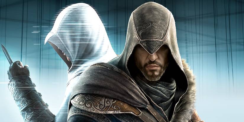 Every Assassin's Creed Setting So Far (Spin-Offs Included) 4 Ezio and Altair standing next to each other in Assassin's Creed Revelations