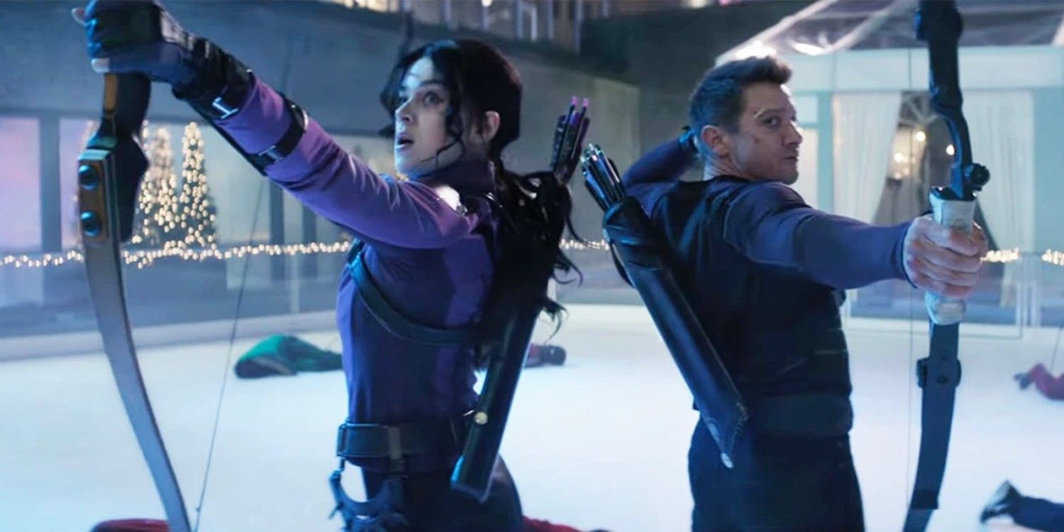 Hawkeye Kate Bishop and Clint Barton Trick Arrows