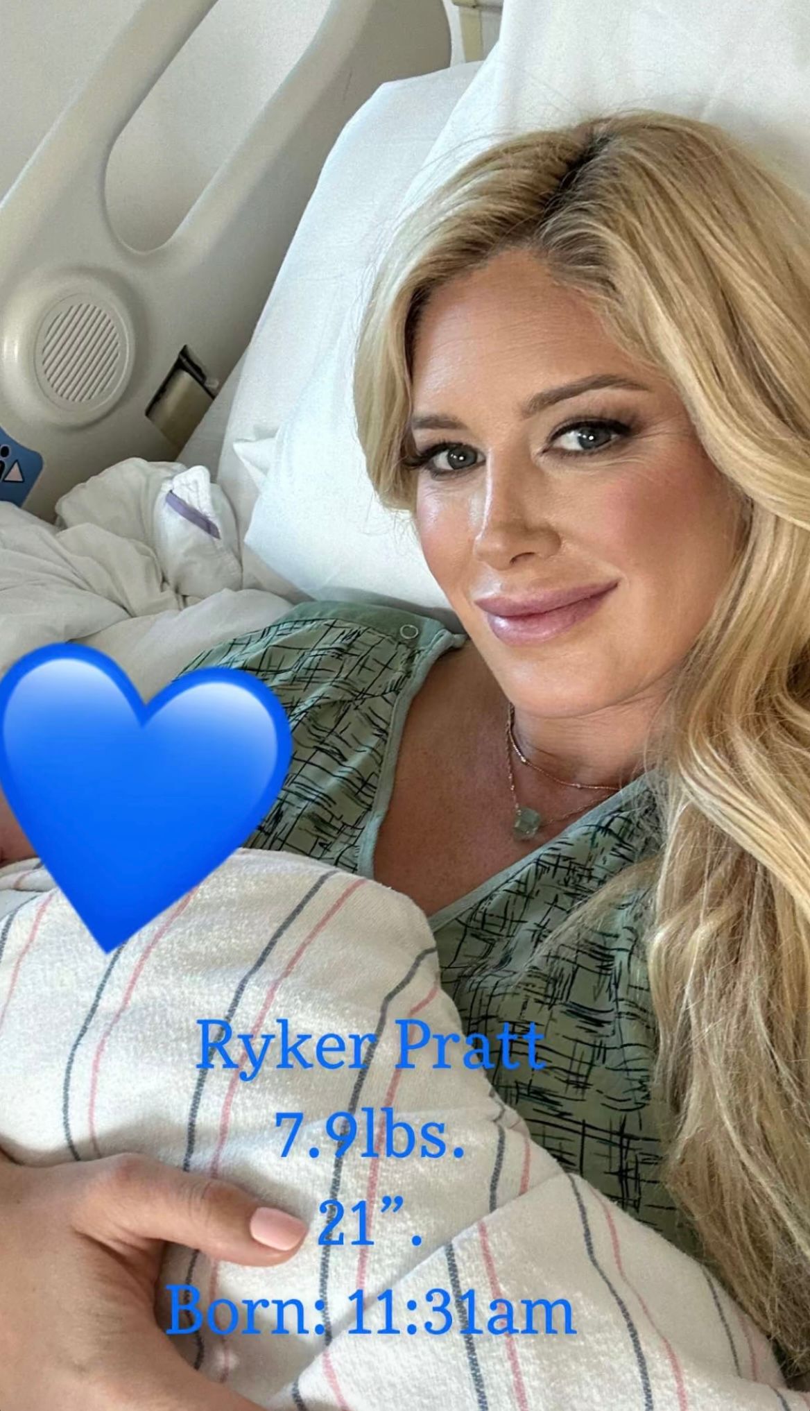 Heidi Montag Snpachat Story With Baby Ryker